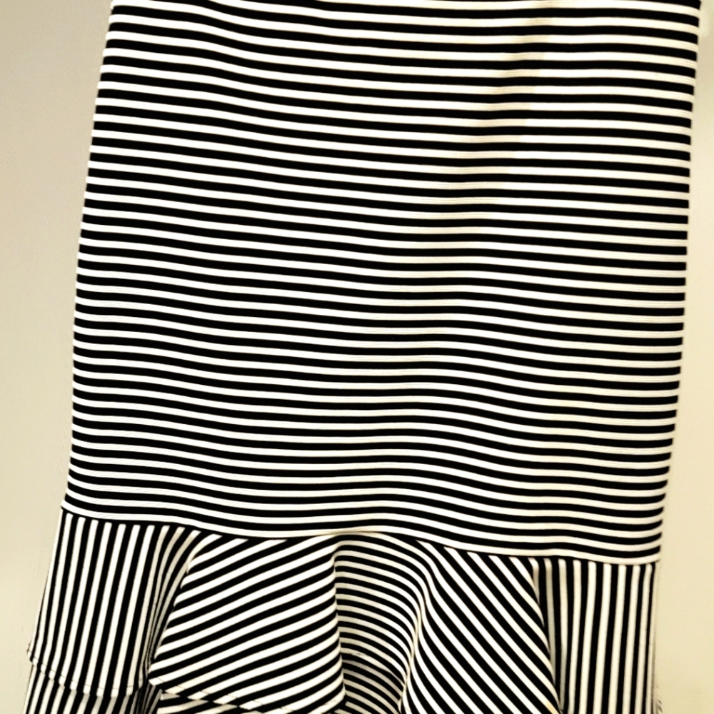 BR stripes skirt